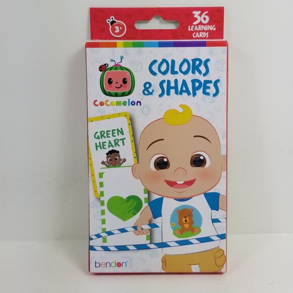 Cocomelon™ Colors & Shapes Flashcard Set - Picture 1 of 6
